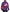 Purple Floral Print Pullover  Cotton Sweater