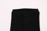 Black Slim Fit Women Cashmere Pants