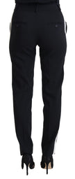 Black High Waist Women Pants