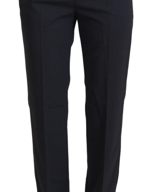 Grey Women Formal Tapered Pants