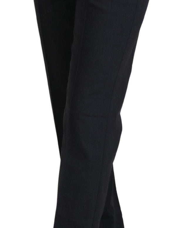 Grey Women Formal Tapered Pants