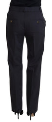 Grey Women Formal Tapered Pants