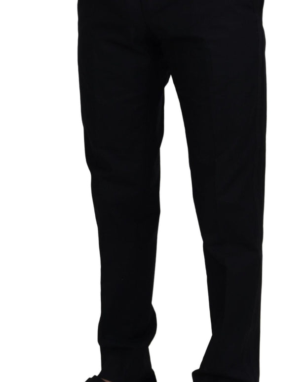 Black Chino Formal Cotton Pants