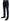 Blue Cotton Skinny Tattered Denim Jeans