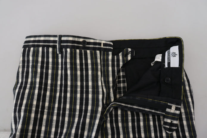 Elegant Black and White BENCIVENGA Pants