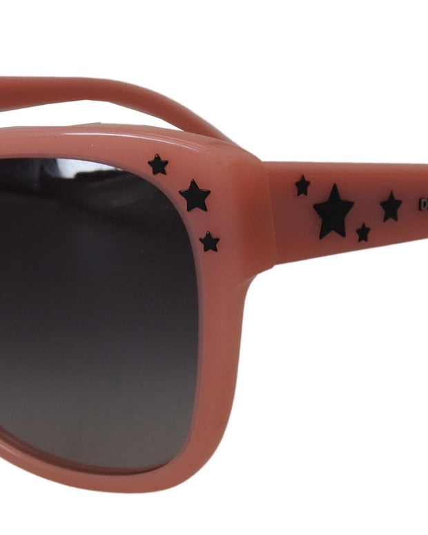 Pink Acetate Frame Stars Embellishment DG4124 Sunglasses
