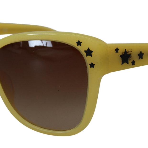 Chic Yellow Acetate Gradient Sunglasses