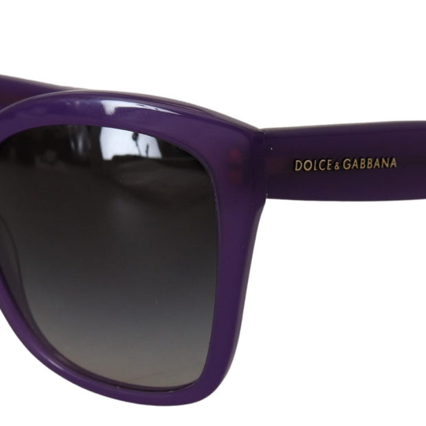 Elegant Purple Gradient Lens Sunglasses