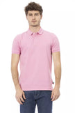 Multicolor Cotton Men Polo Shirt