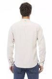 White Linen Men Shirt