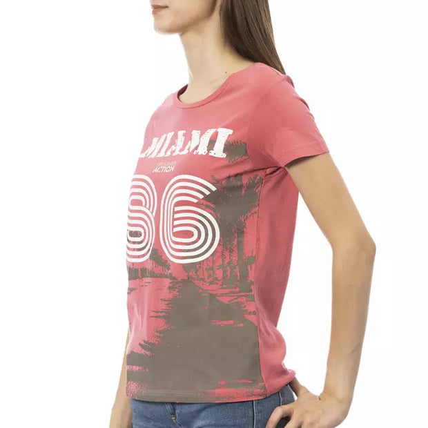 Multicolor Cotton Women Top