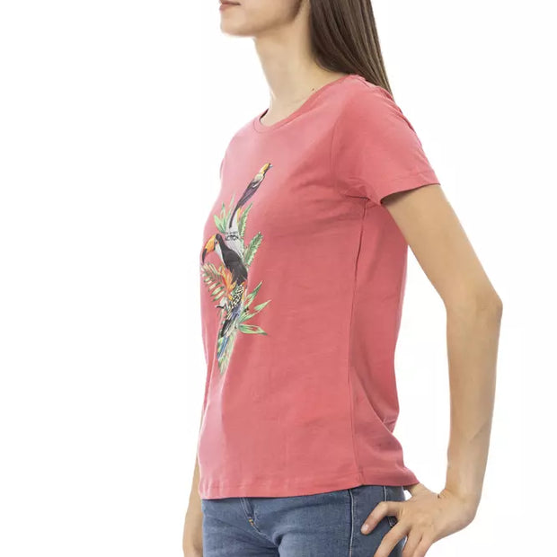 Multicolor Cotton Women Top