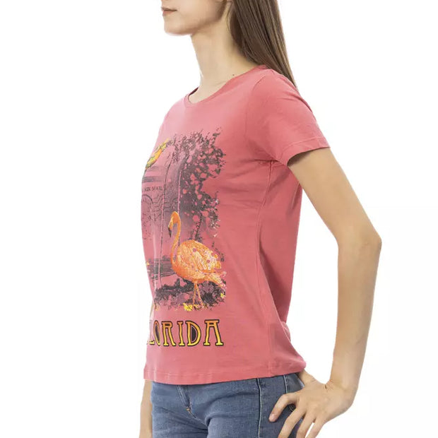 Multicolor Cotton Women Top