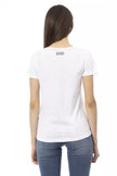 White Cotton Women's T-Shirt