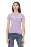 Purple Cotton Women Top