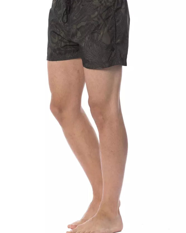 Army Polyester Men Swim Trunk