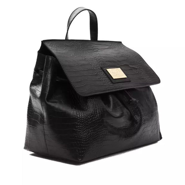 Black Leather Women Handbag