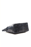 Blue Leather Women Shoulder Bag