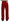 Red Cotton Straight Fit Men Denim Jeans
