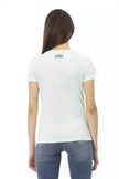 Light Blue Cotton Women Top