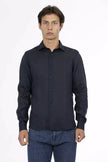 Blue Linen Men Shirt