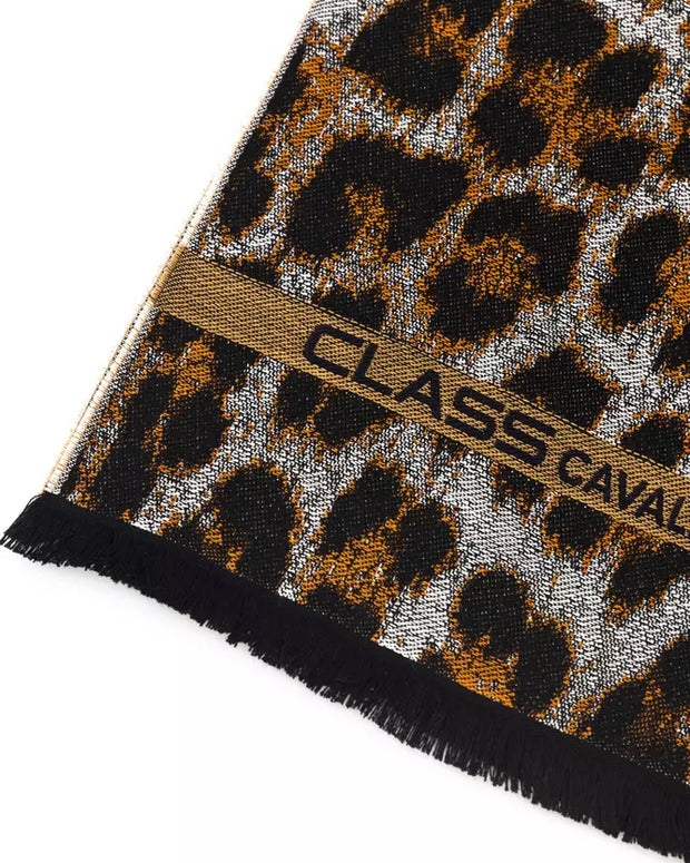 Brown Wool Men Scarf