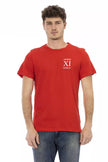 Red Cotton Men T-Shirt