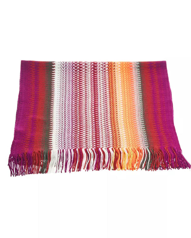Multicolor Wool Men Scarf