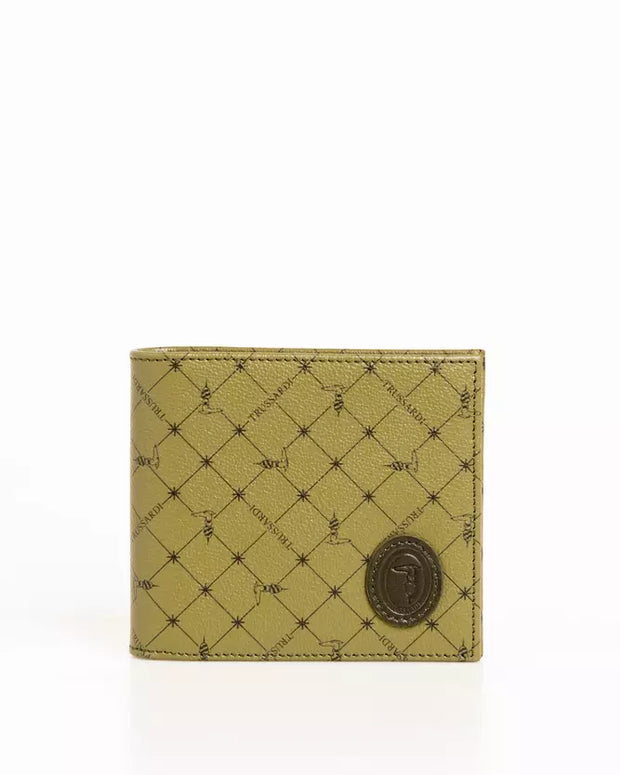 Green Leather Men Wallet