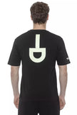 Black Cotton Men T-Shirt