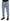 Blue Cotton Color Splash Print Denim Jeans