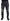 Black Multicolor Print Tattered Denim Jeans