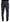 Black Multicolor Print Tattered Denim Jeans