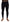 Black Nylon Slim Fit Stretch Pants