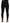 Black Nylon Slim Fit Stretch Pants