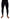 Black Nylon Slim Fit Stretch Pants