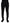 Black Polyester Chino Formal Pants