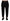 Black Cotton Chino Formal Pants