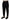 Black Cotton Chino Formal Pants