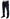 Blue Cotton Straight Fit Casual Denim Jeans