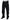 Black Washed Cotton Men Casual Denim Jeans