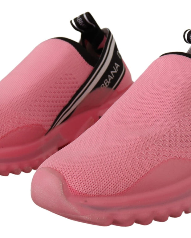 Pink Low Top Slip On Casual Sorrento Sneakers