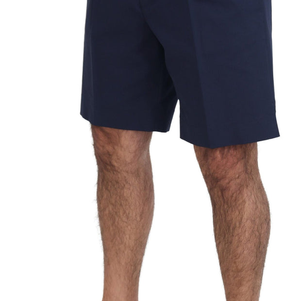 Elegant Blue Chino Shorts