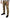 Gold Cotton Tattered Skinny Men Denim Jeans