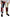 Multicolor Cotton Patchwork Pants