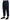 Blue Cotton Men Cropped Pants