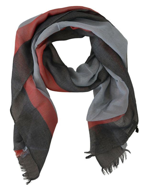 Multicolor Cotton Men's Luxury Scarf