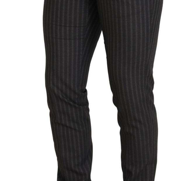 Elegant Striped Dress Pants for Men