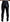 Black Shining Nylon Skinny Men Pants