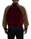 Multicolor Cotton Collared Pullover Sweater